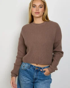 Apollo Crew Neck Knit Jumper Women Knitwear|Jumpers & Hoodies