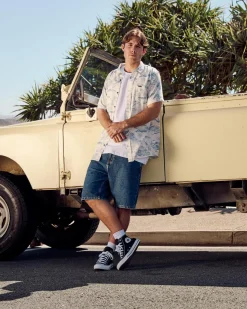 Denim|Shorts & Bottoms*Quiksilver Aqua Cult Denim Shorts Aged