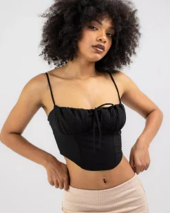 Tops*Mooloola Arabella Top Black