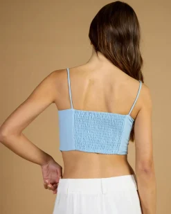 Tops*Mooloola Arabella Top Light Blue