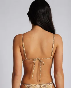 Best Arcadia Paisley Sliding Triangle Bikini Top Women Bikinis