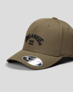Headwear*Billabong Arch Flexfit 110 Snapback Cap Olive