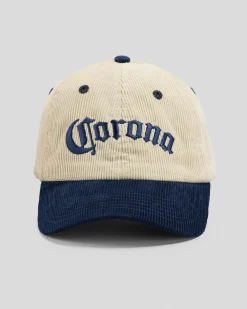 Headwear*Corona Arch Strapback Cap Beige