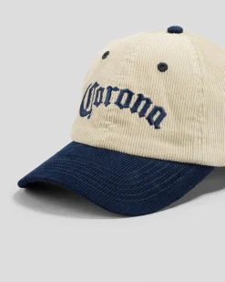 Headwear*Corona Arch Strapback Cap Beige