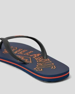 Flip Flops & Sandals*Billabong Arch Wave Thongs Dark Blue
