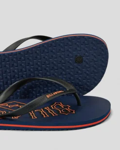 Flip Flops & Sandals*Billabong Arch Wave Thongs Dark Blue