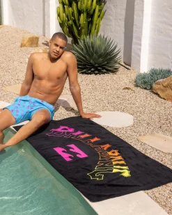 Beach Accessories & Towels*Billabong Arch Wave Towel Black