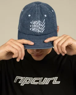 Headwear*Rip Curl Archive Denim Snapback Cap True Indigo