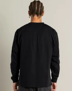 Tops & T-Shirts*Rip Curl Archive Long Sleeve T-Shirt Black