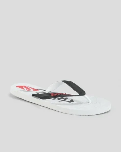 New Archive Script Bloom Open Toe Flip Flops & Sandals