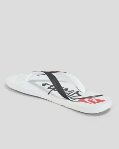 New Archive Script Bloom Open Toe Flip Flops & Sandals