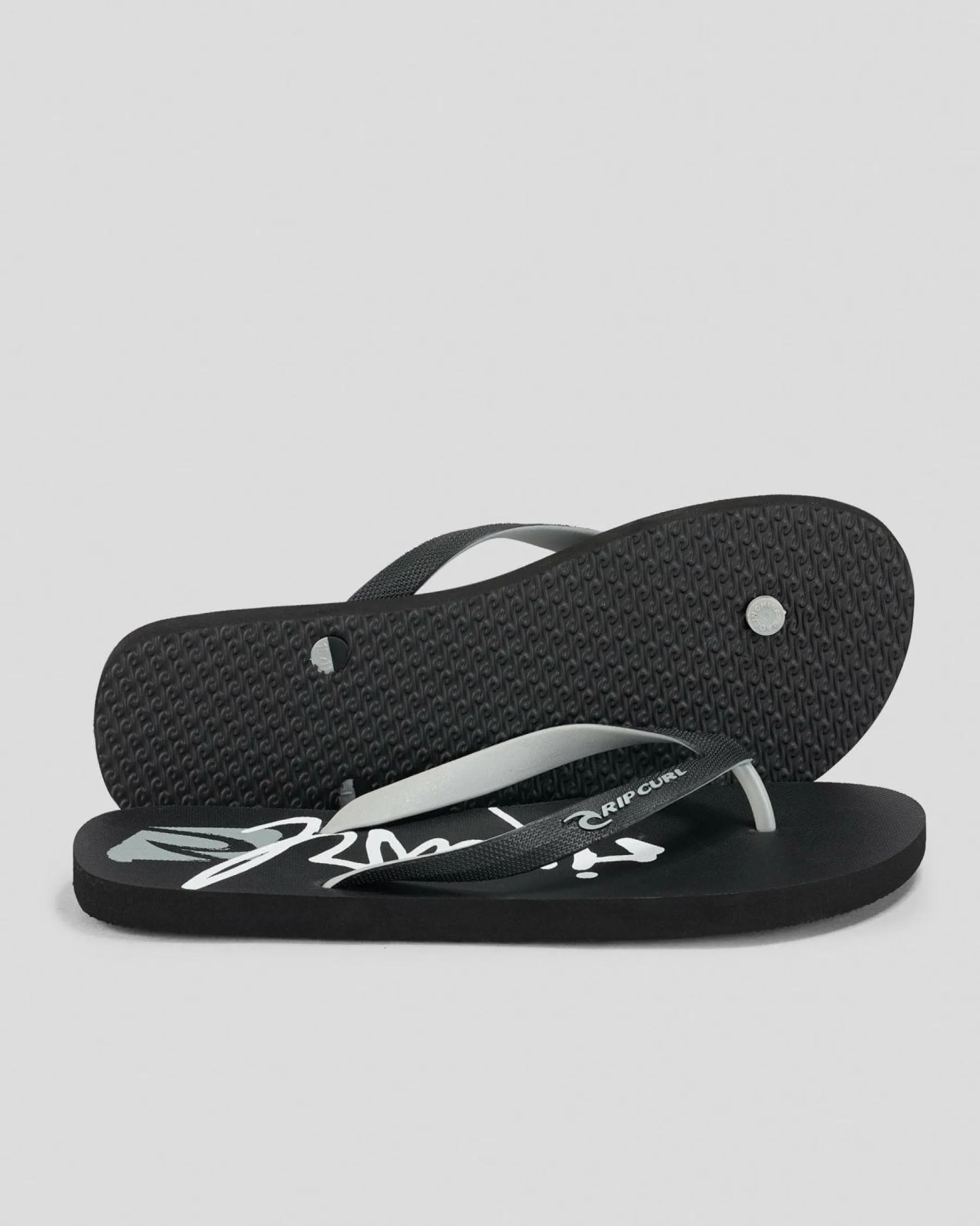 Flip Flops & Sandals*Rip Curl Archive Script Bloom Open Toe Phantom