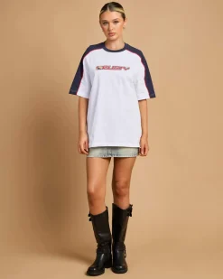 Clearance Archived Shooter Oversized T-Shirt Women Tops