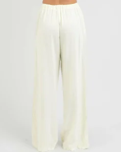 Sets|Linen Blend*Mooloola Aria Dallis Pants Butter
