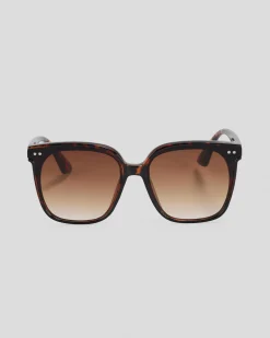 Sunglasses*Indie Eyewear Aria Sunglasses Tort/gd Brn