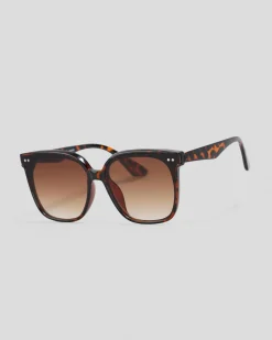 Sunglasses*Indie Eyewear Aria Sunglasses Tort/gd Brn