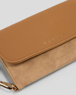 Wallets|Wallets*Rusty Aria Travel Wallet Tan