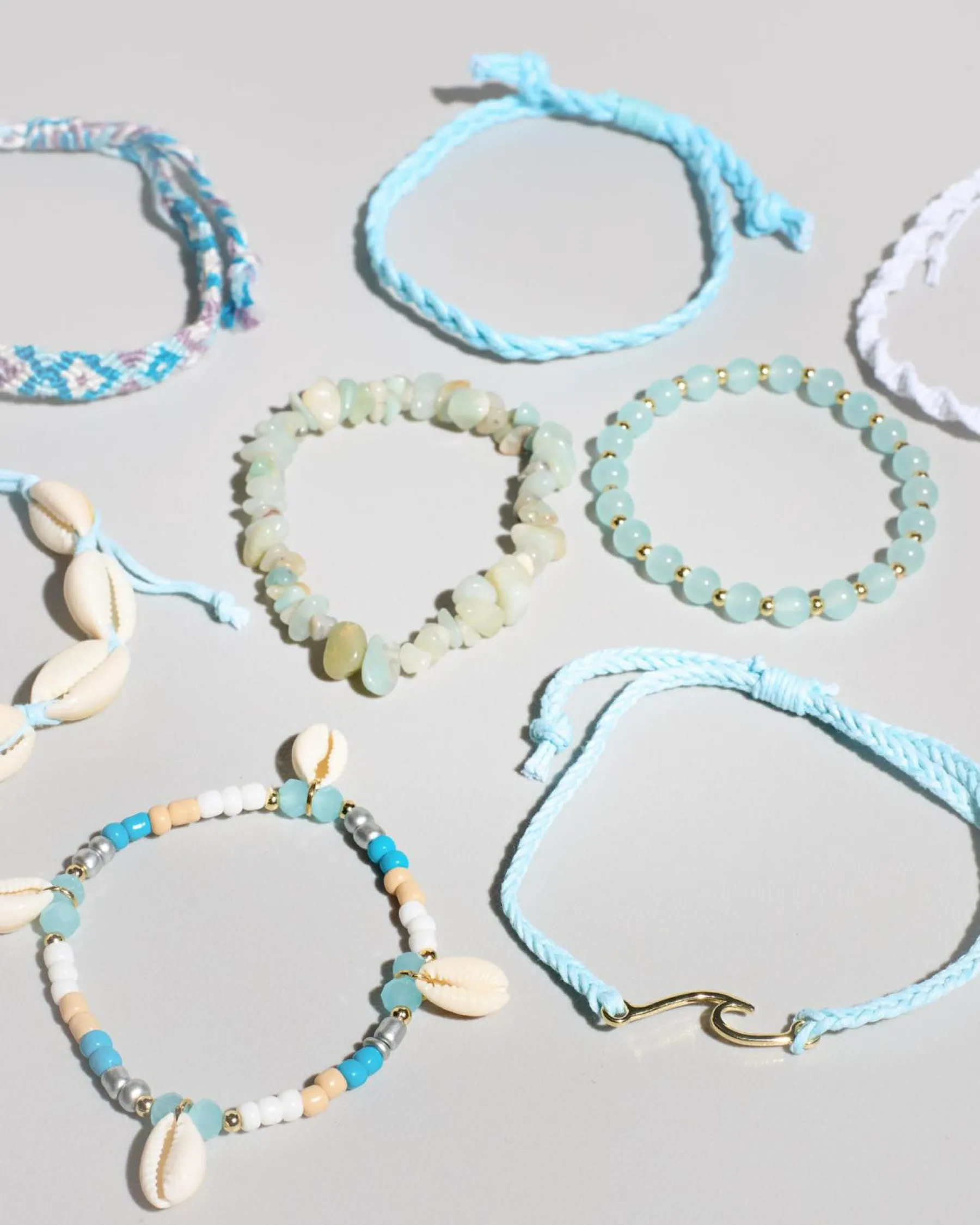 Jewelry|Jewelry*Karyn In LA Ariana Wristband Pack Blue/rose