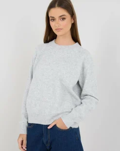 Knitwear|Jumpers & Hoodies*Mooloola Artemis Crew Neck Knit Jumper Grey Marle