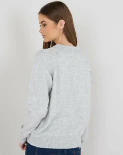 Knitwear|Jumpers & Hoodies*Mooloola Artemis Crew Neck Knit Jumper Grey Marle