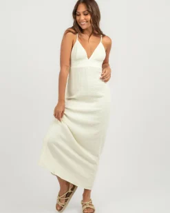 Clearance Arthur Maxi Dress Women Linen Blend|Dresses