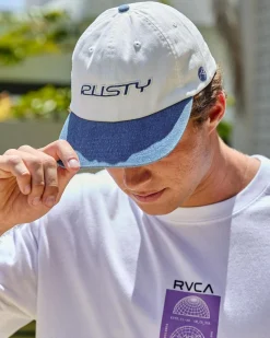 Headwear*Rusty Artic Dad Cap Sea Blue