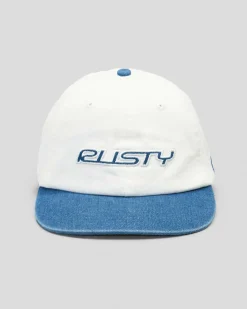 Headwear*Rusty Artic Dad Cap Sea Blue