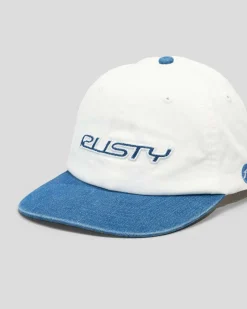 Headwear*Rusty Artic Dad Cap Sea Blue