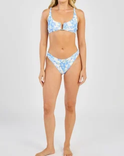 Hot Artsy Floral Underwire Bikini Top Women Bikinis