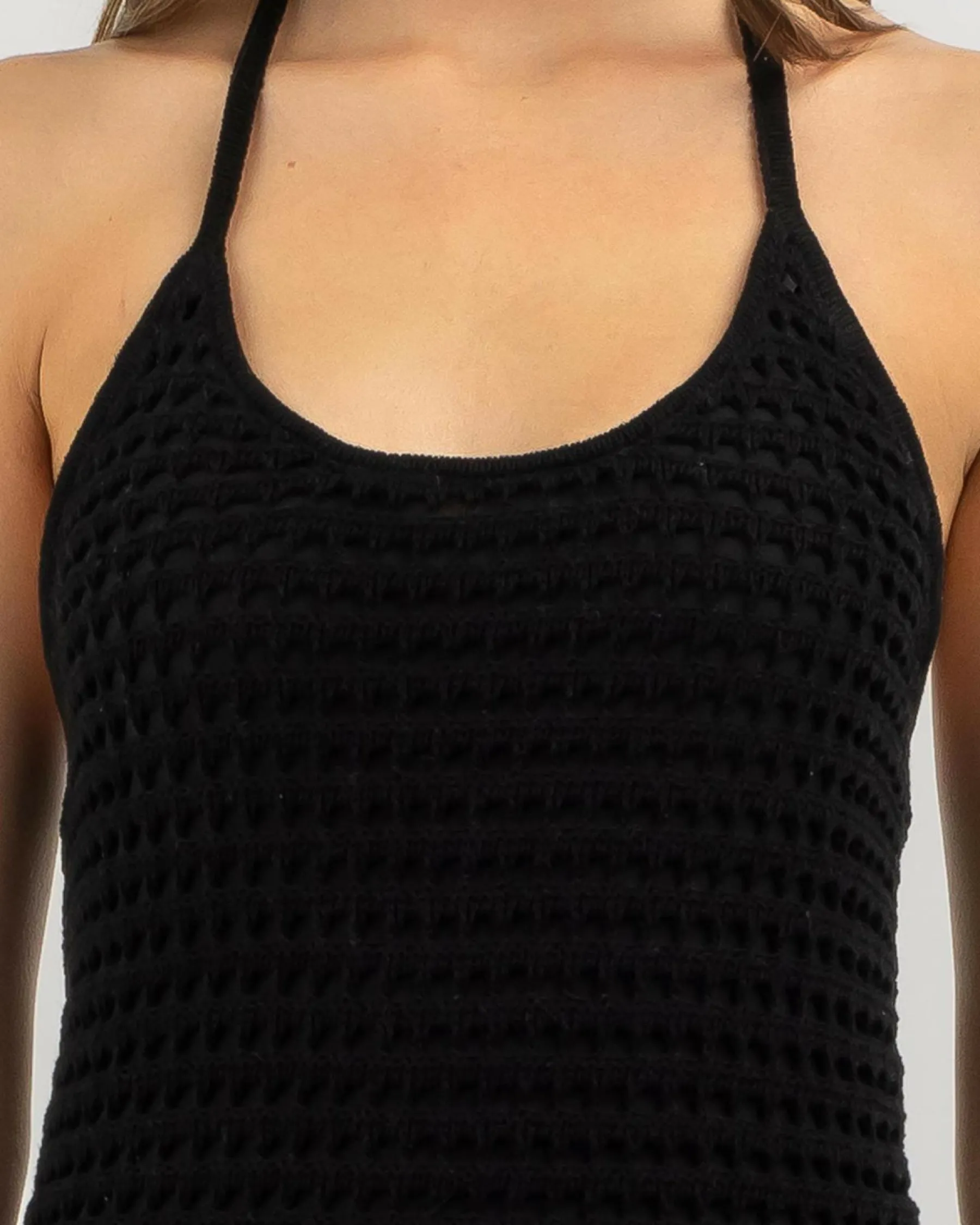 Aruba Crochet Knit Dress Women Dresses