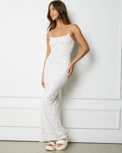 Dresses*Ava And Ever Asha Maxi Dress White/red