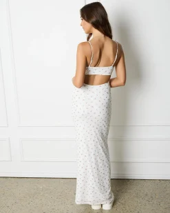 Dresses*Ava And Ever Asha Maxi Dress White/red