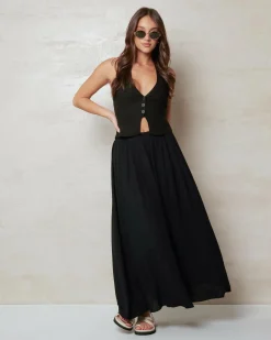 Clearance Aster Maxi Skirt Women Bottoms