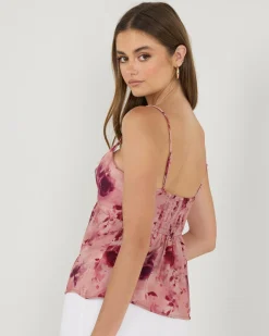 Clearance Aster Split Front Top Women Tops