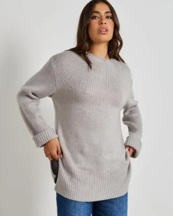 Discount Athena Crew Neck Knit Jumper Women Knitwear|Jumpers & Hoodies