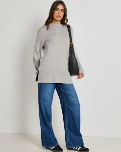 Discount Athena Crew Neck Knit Jumper Women Knitwear|Jumpers & Hoodies