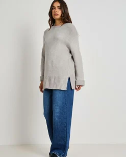 Discount Athena Crew Neck Knit Jumper Women Knitwear|Jumpers & Hoodies