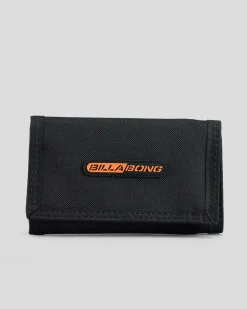 Wallets*Billabong Atom Trifold Wallet Black