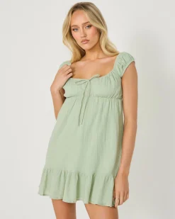Dresses*Mooloola Aureli Dress Sage