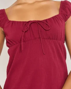 Dresses*Mooloola Aureli Dress Wine