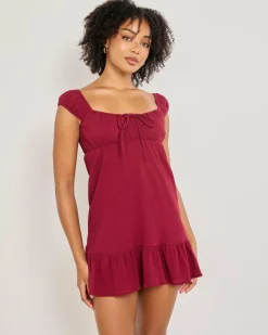 Dresses*Mooloola Aureli Dress Wine