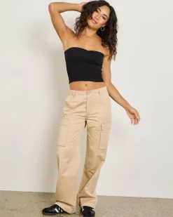 Tops*Ava And Ever Aurelia Seam Free Tube Top Black
