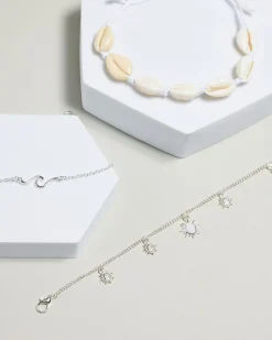 Jewelry|Jewelry*Karyn In LA Ava Charm Bracelet Pack Silver
