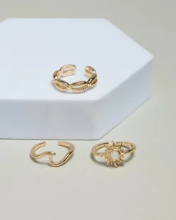 Sale Ava Toe Ring Pack Women Jewelry