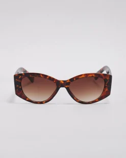 Sunglasses*Indie Eyewear Avery Sunglasses Tort/gd Brn