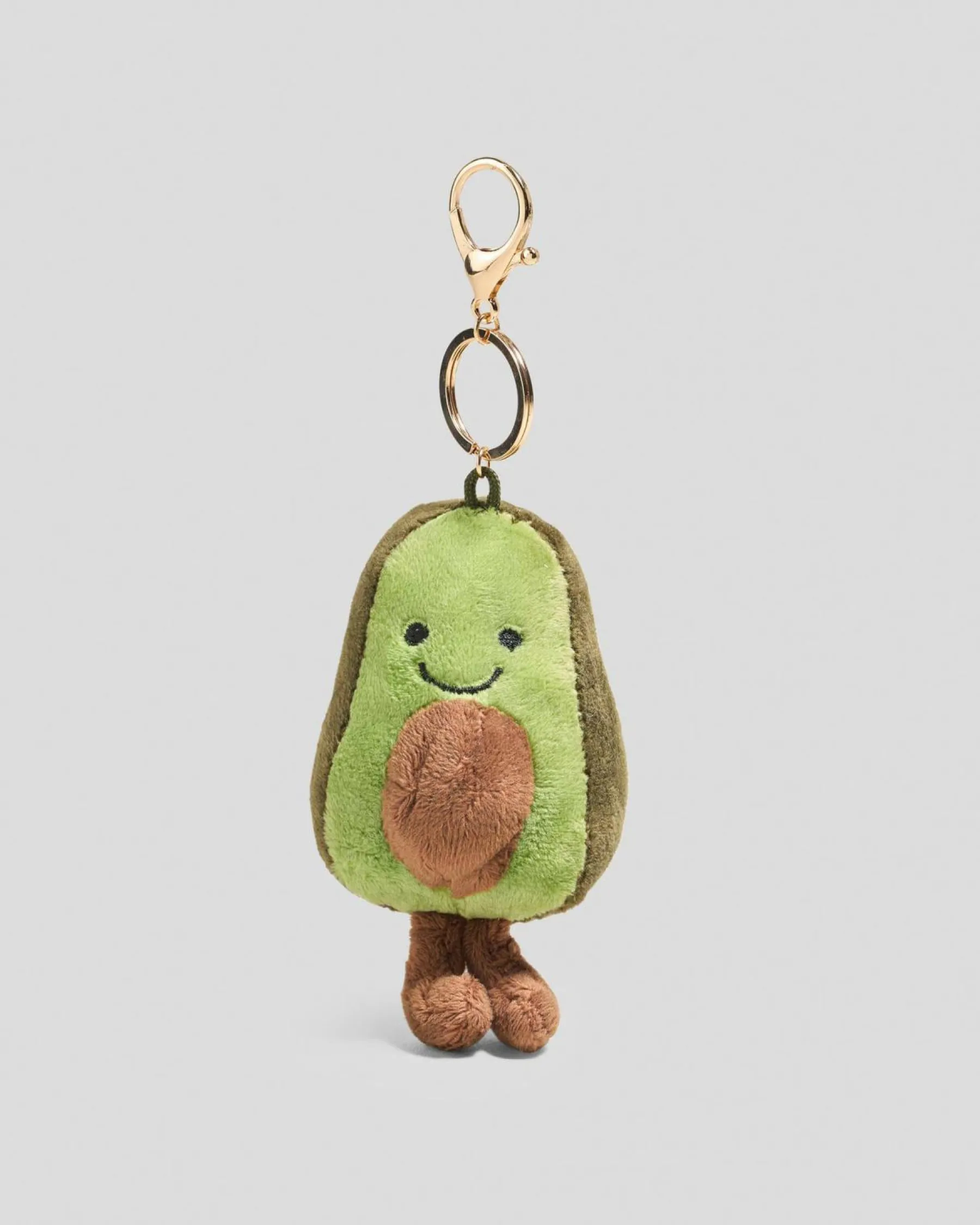 Gifts & Novelty|Gifts & Novelty*Karyn In LA Avocado Plush Large Bag Charm Gold