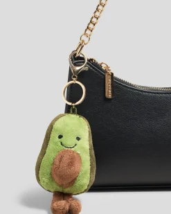 Gifts & Novelty|Gifts & Novelty*Karyn In LA Avocado Plush Large Bag Charm Gold
