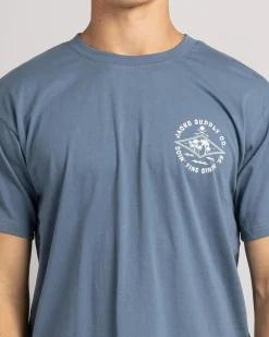 Tops & T-Shirts*Jacks Axis T-Shirt Surf Blue