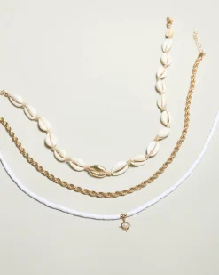 Jewelry|Jewelry*Karyn In LA Ayesha Necklace Pack White/gold