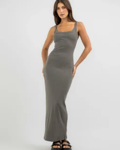 Dresses*Ava And Ever Ayla Maxi Dress Charcoal